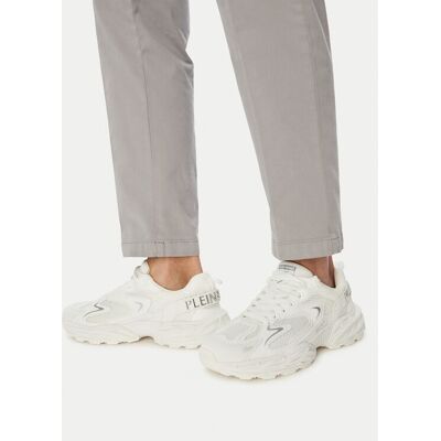 Plein Sport Sneakersy SAFS USC0931 STE003N Biela Muži Plein Sport Sneakersy SAFS USC0931 STE003N Biela Muži