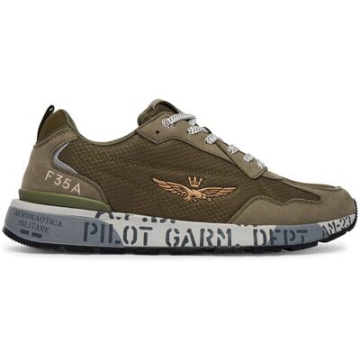 Aeronautica Militare Sneakersy 261SC0276UCT04327 Zelená Muži Aeronautica Militare Sneakersy 261SC0276UCT04327 Zelená Muži