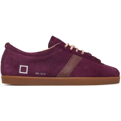 D.A.T.E. Sneakersy Prima W451-PR-SD Bordová Ženy D.A.T.E. Sneakersy Prima W451-PR-SD Bordová Ženy