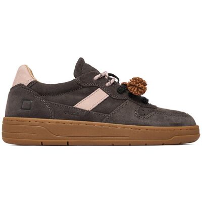 D.A.T.E. Sneakersy Court 2.0 W451-C2-SD Tmavosivá Ženy D.A.T.E. Sneakersy Court 2.0 W451-C2-SD Tmavosivá Ženy