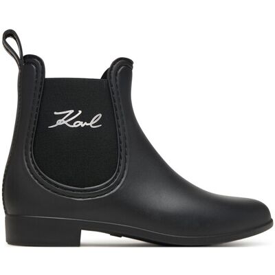 KARL LAGERFELD Gumáky KL94775 Čierna Ženy KARL LAGERFELD Gumáky KL94775 Čierna Ženy