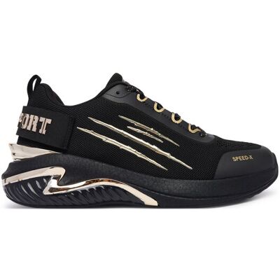 Plein Sport Sneakersy FAES USC0779 STE003N Čierna Muži Plein Sport Sneakersy FAES USC0779 STE003N Čierna Muži