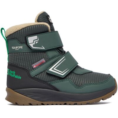 Jack Wolfskin Snehule Polar Bear B Texapore Mid VC K A62144 E0206 Zelená Deti Jack Wolfskin Snehule Polar Bear B Texapore Mid VC K A62144 E0206 Zelená Deti
