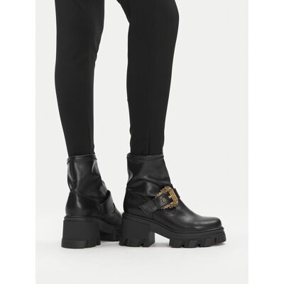 Versace Jeans Couture Členková obuv 79VA3S80 Čierna Ženy Versace Jeans Couture Členková obuv 79VA3S80 Čierna Ženy