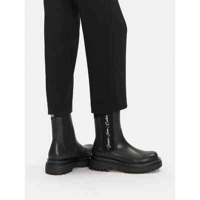 Versace Jeans Couture Členková obuv s elastickým prvkom 79VA3S60 Čierna Ženy Versace Jeans Couture Členková obuv s elastickým prvkom 79VA3S60 Čierna Ženy