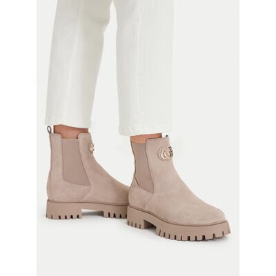 Guess Členková obuv s elastickým prvkom FLTF2D SUE10 Svetlo béžová Ženy Guess Členková obuv s elastickým prvkom FLTF2D SUE10 Svetlo béžová Ženy