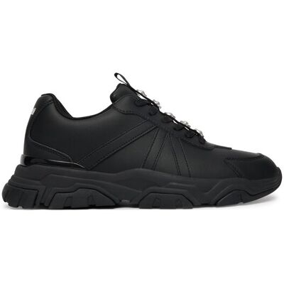 Just Cavalli Sneakersy 80QA3SH6 ZPC15 Čierna Muži Just Cavalli Sneakersy 80QA3SH6 ZPC15 Čierna Muži