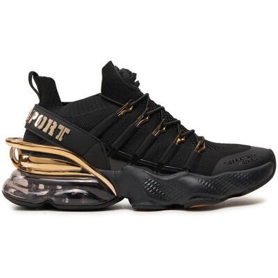 Plein Sport Sneakersy SADS USC0518 STE003N Čierna Muži Plein Sport Sneakersy SADS USC0518 STE003N Čierna Muži