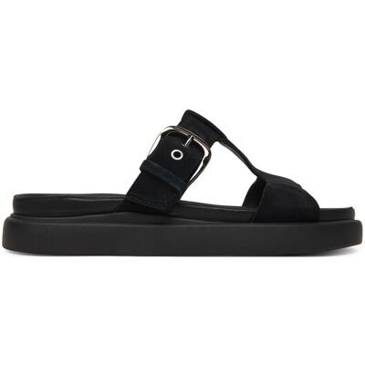 Clarks Šľapky Aristella West 26185813 Čierna Ženy Clarks Šľapky Aristella West 26185813 Čierna Ženy