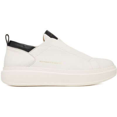Alexander Smith Sneakersy Wembley Man Slip-On ASBDWLM 2384 Biela Muži Alexander Smith Sneakersy Wembley Man Slip-On ASBDWLM 2384 Biela Muži