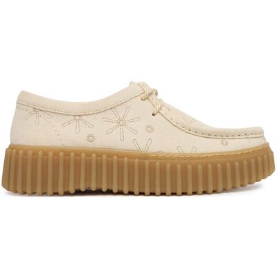 Clarks Poltopánky Torhill Bee 26186297 Écru Ženy Clarks Poltopánky Torhill Bee 26186297 Écru Ženy