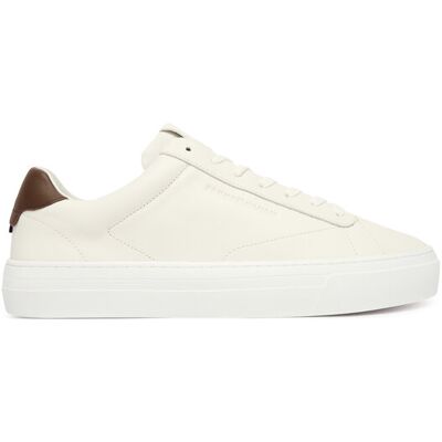 Tommy Hilfiger Sneakersy Premium Dress Cupsole Lth FM0FM05572 Écru Muži Tommy Hilfiger Sneakersy Premium Dress Cupsole Lth FM0FM05572 Écru Muži