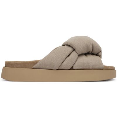 Inuikii Šľapky Oversized Linen Knot 1004.003.0171.250 Béžová Ženy Inuikii Šľapky Oversized Linen Knot 1004.003.0171.250 Béžová Ženy