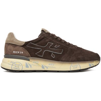 Premiata Sneakersy Mick Var 7898 Hnedá Muži Premiata Sneakersy Mick Var 7898 Hnedá Muži