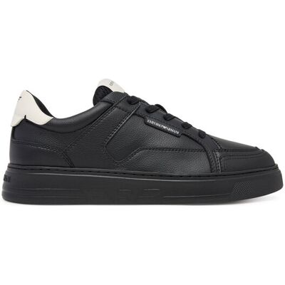 Emporio Armani Sneakersy EM003702 AF19573 MC024 Čierna Muži Emporio Armani Sneakersy EM003702 AF19573 MC024 Čierna Muži