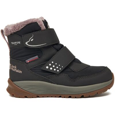 Jack Wolfskin Snehule Polar Bear-g Texapore High Vc K A62146 Čierna Deti Jack Wolfskin Snehule Polar Bear-g Texapore High Vc K A62146 Čierna Deti