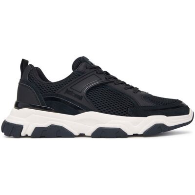 Just Cavalli Sneakersy 80QA3SH5 ZSE66 Čierna Muži Just Cavalli Sneakersy 80QA3SH5 ZSE66 Čierna Muži