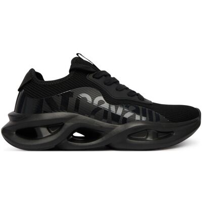 Just Cavalli Sneakersy 80QA3SV1 ZSE45 Čierna Muži Just Cavalli Sneakersy 80QA3SV1 ZSE45 Čierna Muži