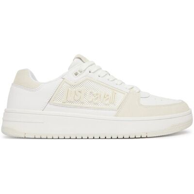 Just Cavalli Sneakersy 80QA3SM1 ZPC09 Biela Muži Just Cavalli Sneakersy 80QA3SM1 ZPC09 Biela Muži