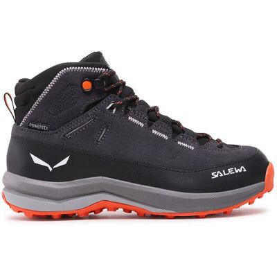 Salewa Trekingová obuv Mtn Trainer 2 Mid Ptx K 64011-0878 Sivá Deti Salewa Trekingová obuv Mtn Trainer 2 Mid Ptx K 64011-0878 Sivá Deti