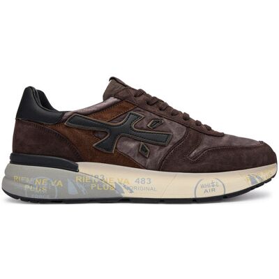 Premiata Sneakersy Mick Var 8434 Tmavo hnedá Muži Premiata Sneakersy Mick Var 8434 Tmavo hnedá Muži