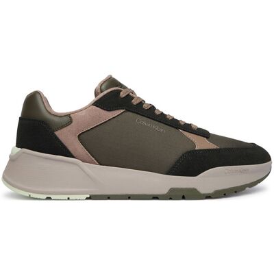 Calvin Klein Sneakersy City Runner Laceup Ny-Su HM0HM02308 Kaki Muži Calvin Klein Sneakersy City Runner Laceup Ny-Su HM0HM02308 Kaki Muži