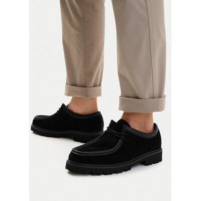 Clarks Poltopánky Cleyhill Seam 26186418 Čierna Muži Clarks Poltopánky Cleyhill Seam 26186418 Čierna Muži