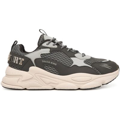 Plein Sport Sneakersy FAES USC0800 STE003N Sivá Muži Plein Sport Sneakersy FAES USC0800 STE003N Sivá Muži