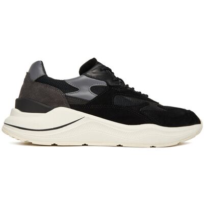 D.A.T.E. Sneakersy Fuga Mesh M431-FG-ME Čierna Muži D.A.T.E. Sneakersy Fuga Mesh M431-FG-ME Čierna Muži