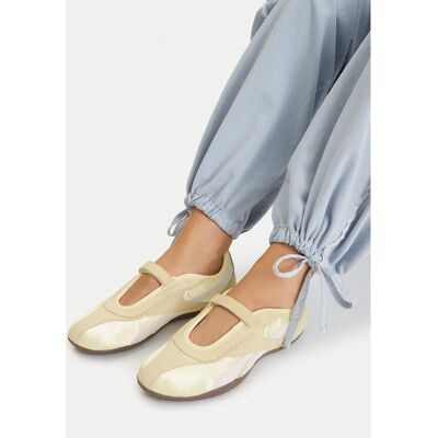 Reebok Baleríny CEOSS-ULTRA LO MARY JANE 100271637 Svetlo žltá Ženy Reebok Baleríny CEOSS-ULTRA LO MARY JANE 100271637 Svetlo žltá Ženy