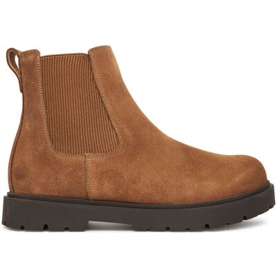 Birkenstock Členková obuv s elastickým prvkom Highwood Slip On Mid 1030115 Hnedá Muži Birkenstock Členková obuv s elastickým prvkom Highwood Slip On Mid 1030115 Hnedá Muži