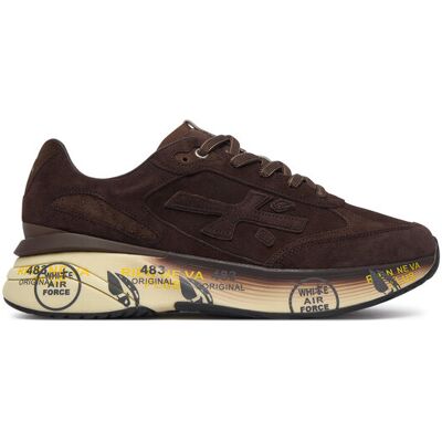 Premiata Sneakersy Moerun Var 8636 Tmavo hnedá Muži Premiata Sneakersy Moerun Var 8636 Tmavo hnedá Muži