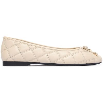 Tommy Hilfiger Baleríny Charm Quilted Ballerina FW0FW09503 Svetlo béžová Ženy Tommy Hilfiger Baleríny Charm Quilted Ballerina FW0FW09503 Svetlo béžová Ženy