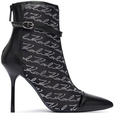 KARL LAGERFELD Členková obuv Sarabande KL30976 Čierna Ženy KARL LAGERFELD Členková obuv Sarabande KL30976 Čierna Ženy