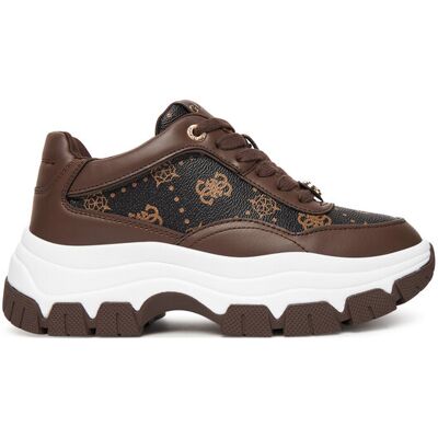Guess Sneakersy FLFBRT PEL12 Hnedá Ženy Guess Sneakersy FLFBRT PEL12 Hnedá Ženy