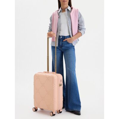 Nine West Kabínový kufor CEO-NW-S-006-09 BEIGE Béžová Ženy Nine West Kabínový kufor CEO-NW-S-006-09 BEIGE Béžová Ženy