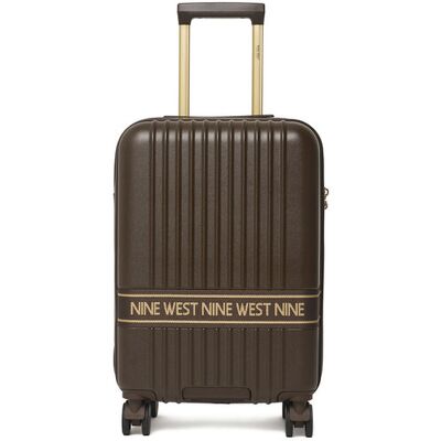 Nine West Kabínový kufor CEO-NW-S-001-10 Tmavo hnedá Ženy Nine West Kabínový kufor CEO-NW-S-001-10 Tmavo hnedá Ženy