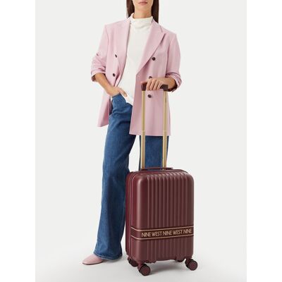 Nine West Kabínový kufor CEO-NW-S-002-10 Bordová Ženy Nine West Kabínový kufor CEO-NW-S-002-10 Bordová Ženy