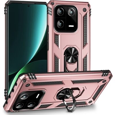 PROTEMIO RING Obal s držiakom pre Xiaomi 13 Pro ružový PROTEMIO RING Obal s držiakom pre Xiaomi 13 Pro ružový