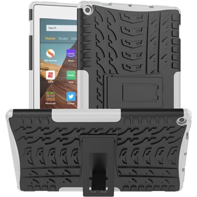 PROTEMIO STAND Extra odolný obal Amazon Kindle Fire HD 10 2019 / 2017 (9. generácia / 7. generácia) biely PROTEMIO STAND Extra odolný obal Amazon Kindle Fire HD 10 2019 / 2017 (9. generácia / 7. generácia) biely