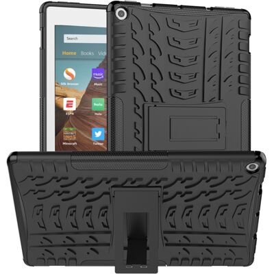 PROTEMIO STAND Extra odolný obal Amazon Kindle Fire HD 10 2019 / 2017 (9. generácia / 7. generácia) čierny PROTEMIO STAND Extra odolný obal Amazon Kindle Fire HD 10 2019 / 2017 (9. generácia / 7. generácia) čierny