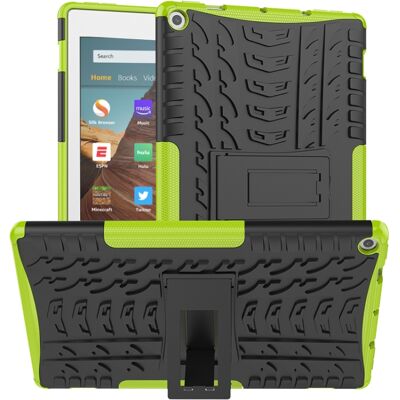 PROTEMIO STAND Extra odolný obal Amazon Kindle Fire HD 10 2019 / 2017 (9. generácia / 7. generácia) zelený PROTEMIO STAND Extra odolný obal Amazon Kindle Fire HD 10 2019 / 2017 (9. generácia / 7. generácia) zelený
