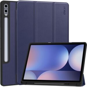 ENKAY LEATHER Zaklápací obal pre Samsung Galaxy Tab S10+ tmavomodrý ENKAY LEATHER Zaklápací obal pre Samsung Galaxy Tab S10+ tmavomodrý
