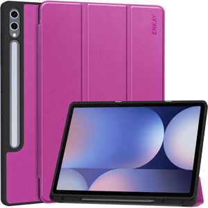 ENKAY LEATHER Zaklápací obal pre Samsung Galaxy Tab S10+ fialový ENKAY LEATHER Zaklápací obal pre Samsung Galaxy Tab S10+ fialový