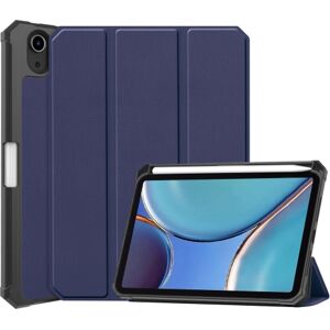 PROTEMIO LEATHER Zaklápací obal Apple iPad mini 2021 / iPad mini 2024 tmavomodrý PROTEMIO LEATHER Zaklápací obal Apple iPad mini 2021 / iPad mini 2024 tmavomodrý