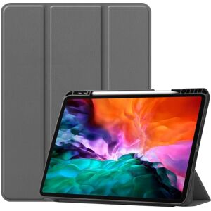 PROTEMIO LEATHER Zaklápací obal Apple iPad Pro 12.9 2022 / 2021 šedý PROTEMIO LEATHER Zaklápací obal Apple iPad Pro 12.9 2022 / 2021 šedý