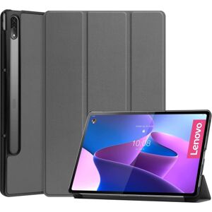 PROTEMIO LEATHER Zaklápací obal pre Lenovo Tab P12 Pro šedý PROTEMIO LEATHER Zaklápací obal pre Lenovo Tab P12 Pro šedý