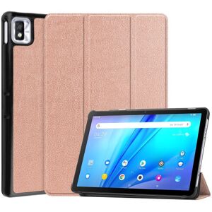 PROTEMIO LEATHER Zaklápací obal pre TCL Tab 10s ružovozlatý PROTEMIO LEATHER Zaklápací obal pre TCL Tab 10s ružovozlatý