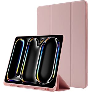 PROTEMIO LEATHER Zaklápací kryt pre Apple iPad Pro 13 2024 / M5 2025 svetloružový PROTEMIO LEATHER Zaklápací kryt pre Apple iPad Pro 13 2024 / M5 2025 svetloružový