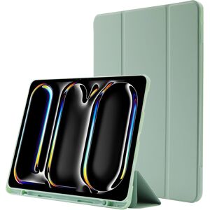 PROTEMIO LEATHER Zaklápací kryt pre Apple iPad Pro 13 2024 / M5 2025 svetlozelený PROTEMIO LEATHER Zaklápací kryt pre Apple iPad Pro 13 2024 / M5 2025 svetlozelený
